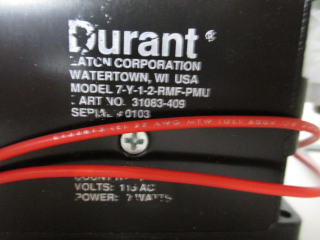 Durant 7-Y-1-2-RMF-PM Counter new