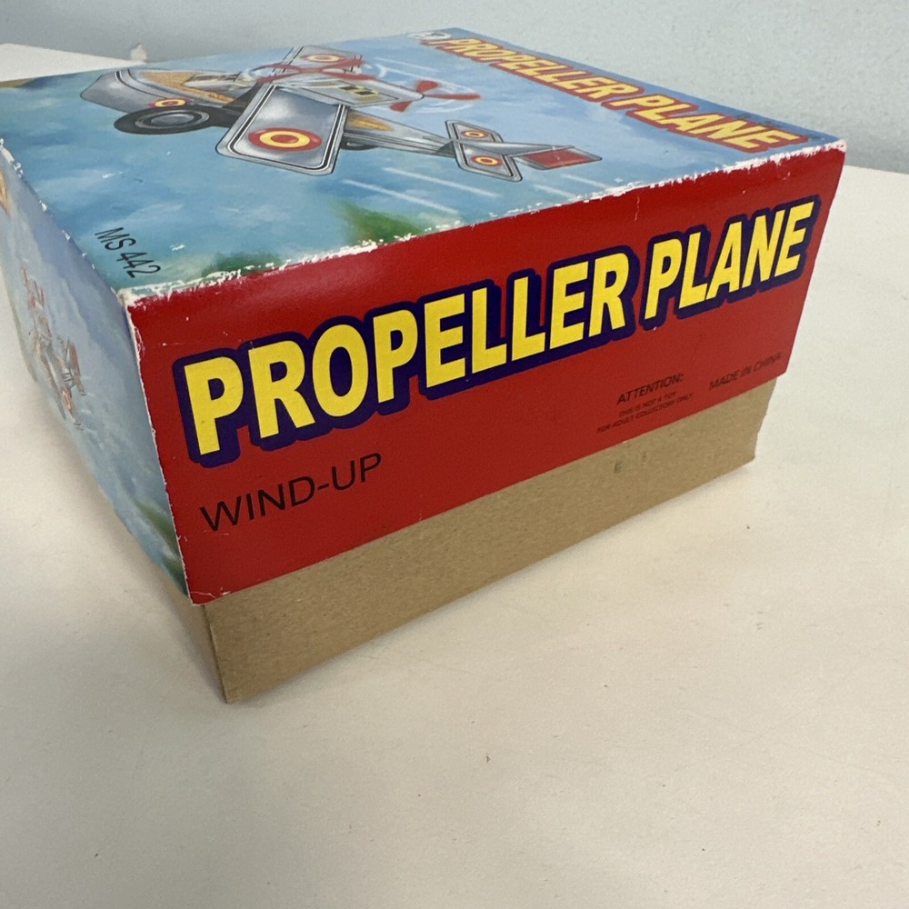 Supt Propeller Plane (We could not get this to work) Small Tin plane