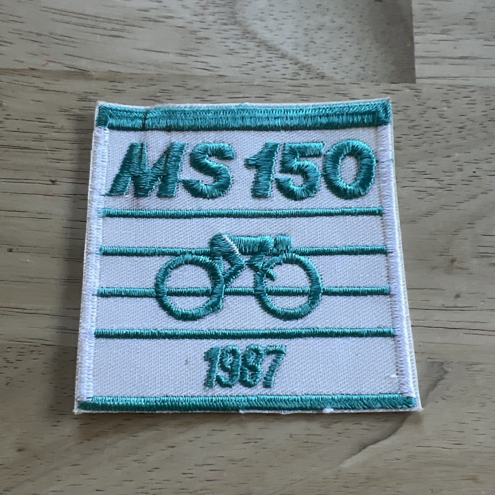 Vintage 1987 MS 150 bike patch