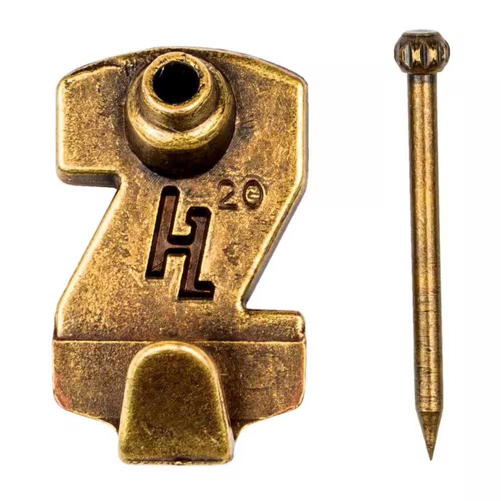 4-Piece 20 Lbs. Gallery Picture Hooks (2-Pack)