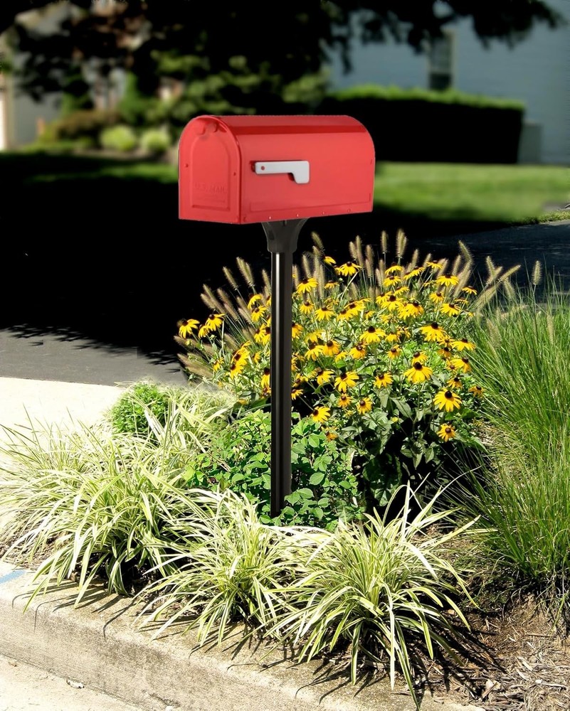 Contemporary Medium Mailbox with Galvanized Steel - Easy Install, Secure Closure