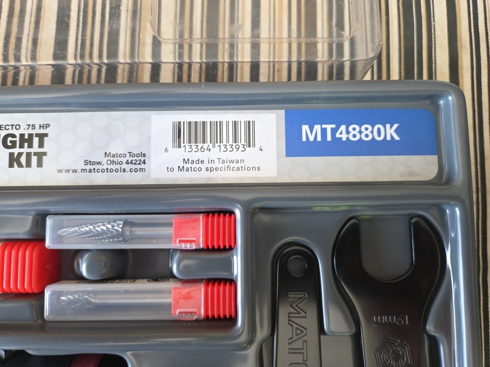 Matco Tools Die Grinder Kit MT4880k (NEW)