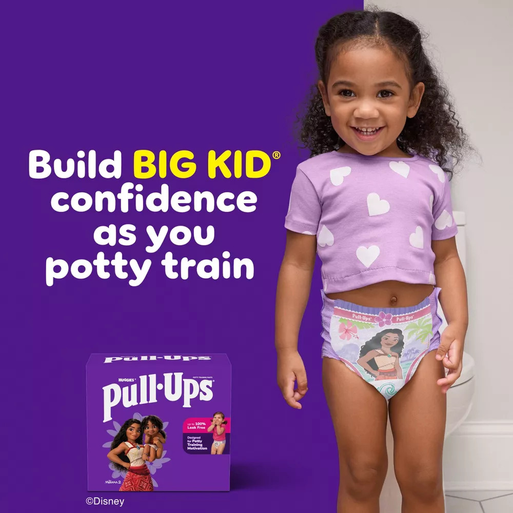 Pull-Ups Girls' Learning Designs Training Pants Econ+ Pack - Size 2T-3T -