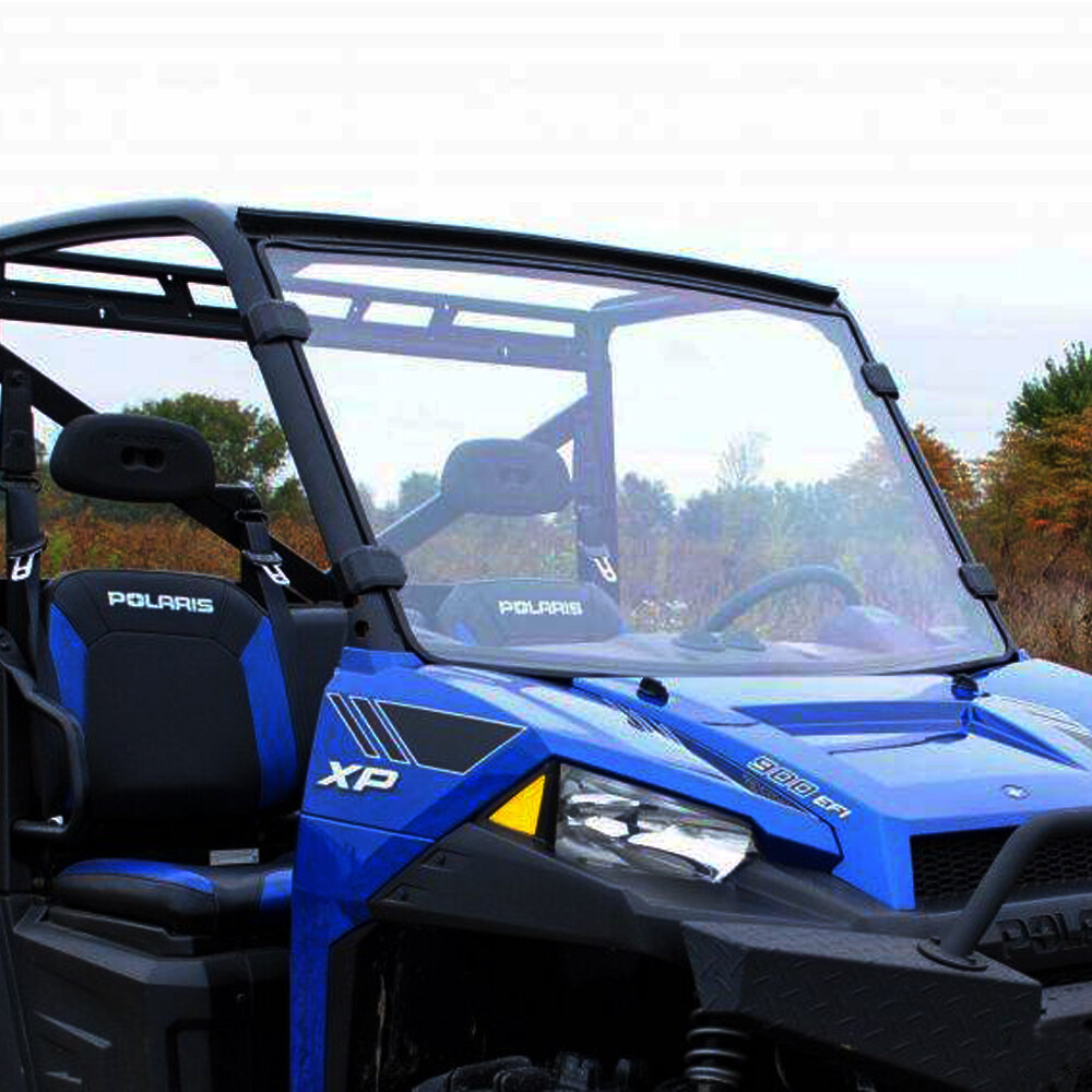 Scratch Resistant Front Windshield For Polaris Ranger 1000 / 1000 EPS 2020-2025