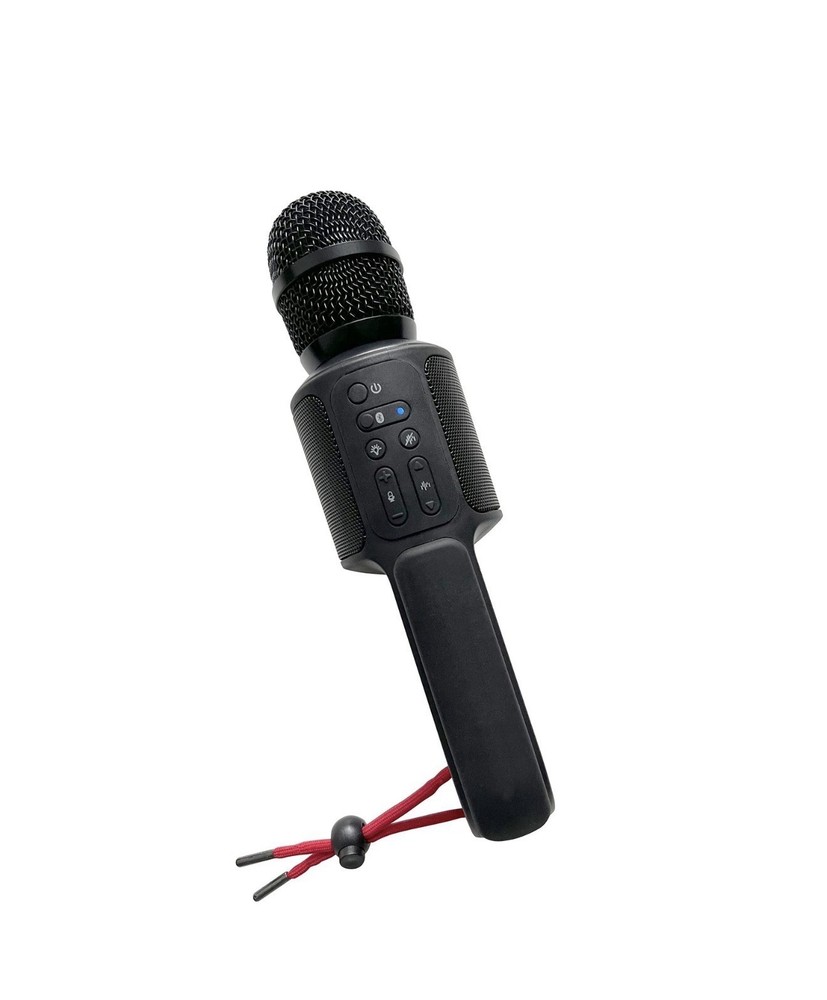 Singing Machine Move Mic Wireless Handheld Bluetooth Karaoke Microphone w/Speake