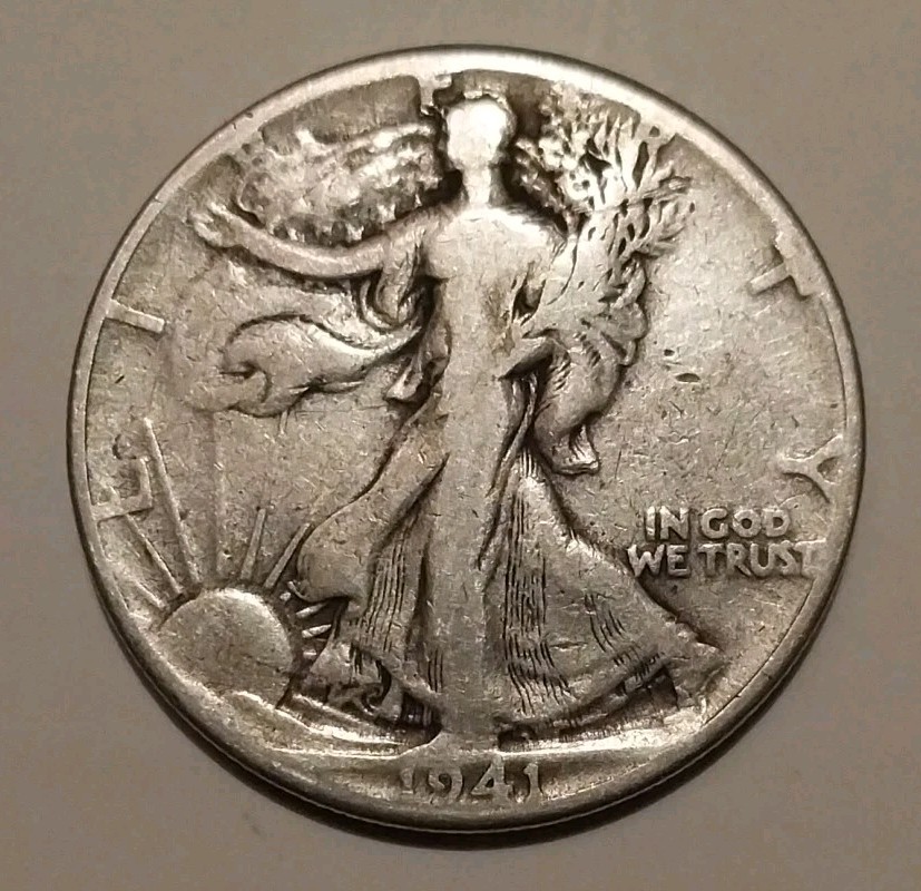 1941 Walking Liberty Half Dollar