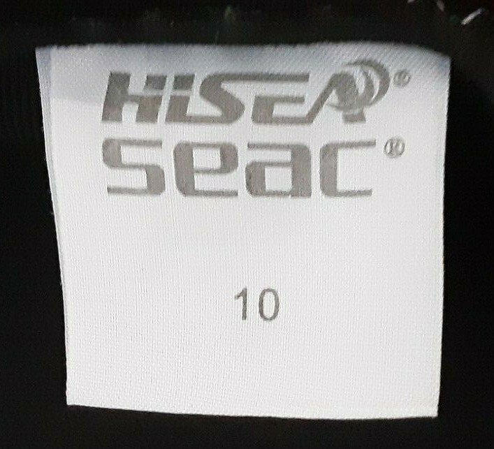 HiSea Seac Full Body Wet Suit Size 10 2/2mm