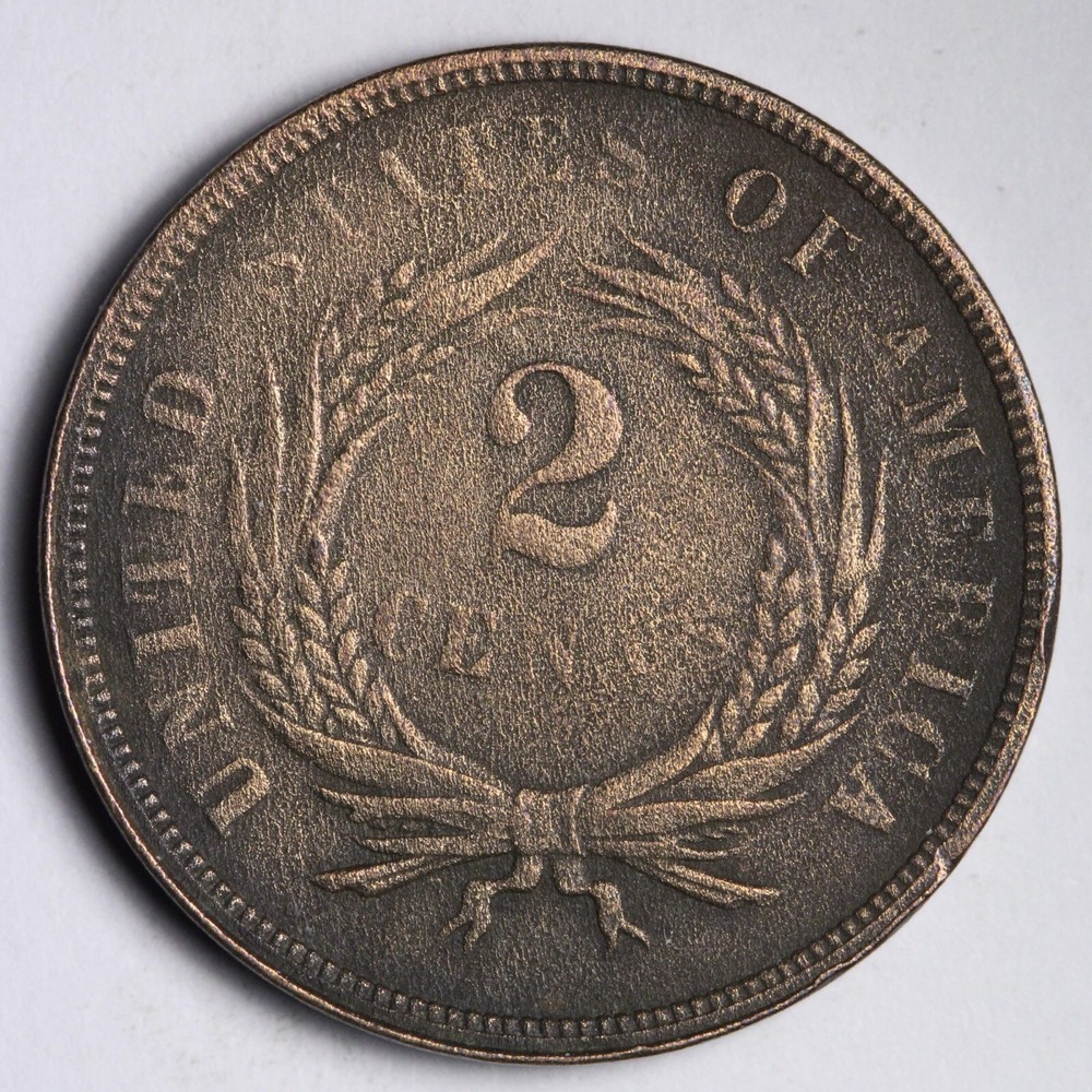1867 Two Cent Piece CHOICE XF E219 VUHA
