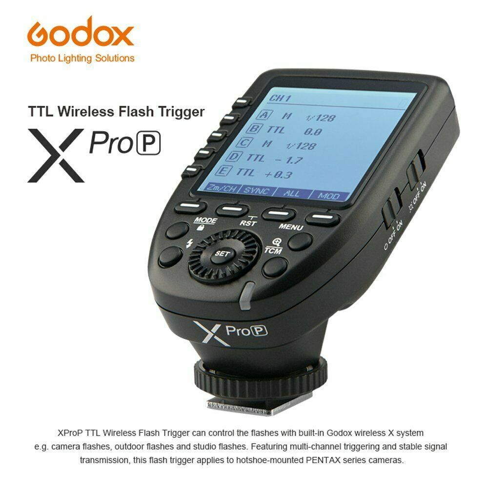 Godox Xpro-P TTL Wireless Flash Trigger 2.4G Wireless X System For Pentax