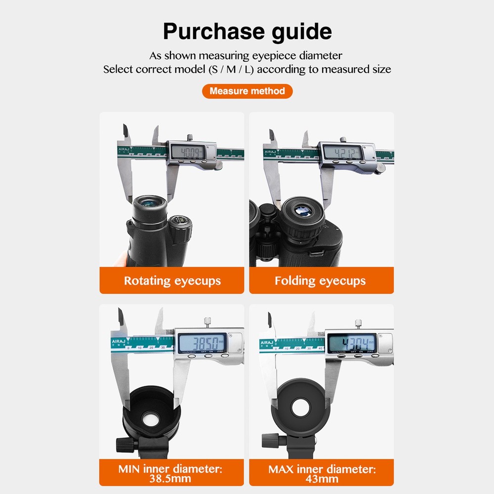 Flexible Phone Camera Clip Mount Spotting Scope Adapter Precise Focusing