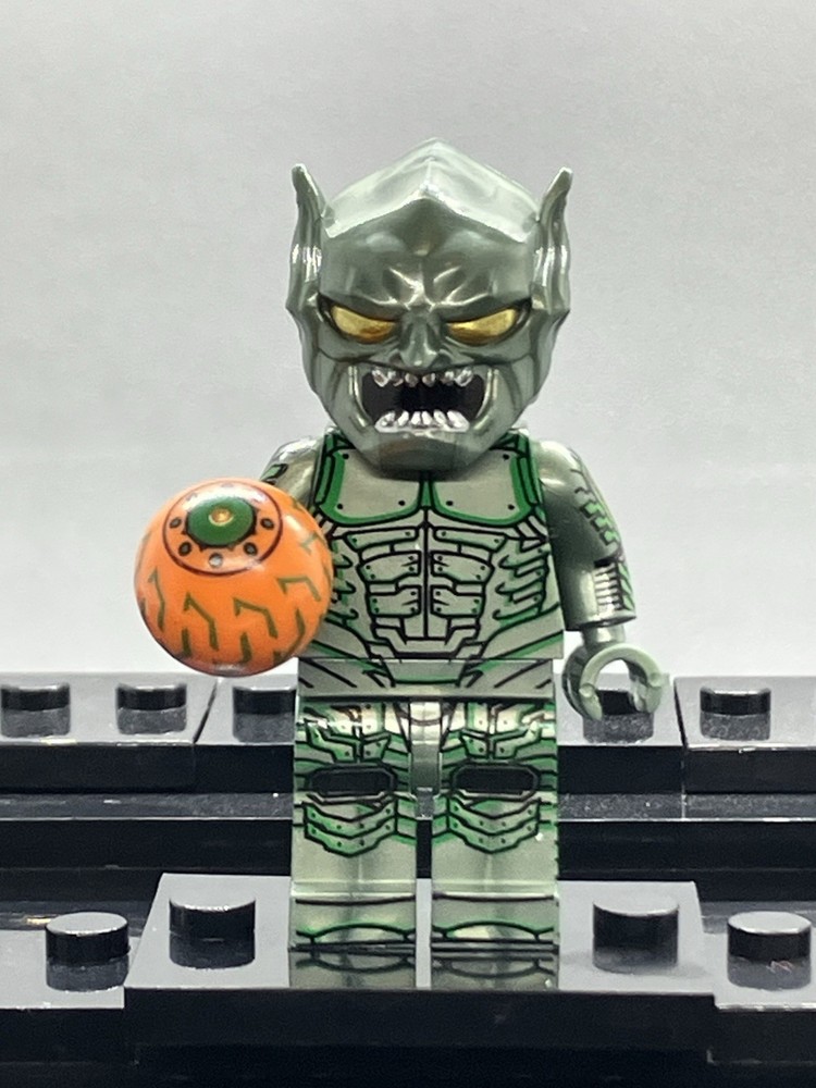 Green Goblin Custom Mini Figure With Glider