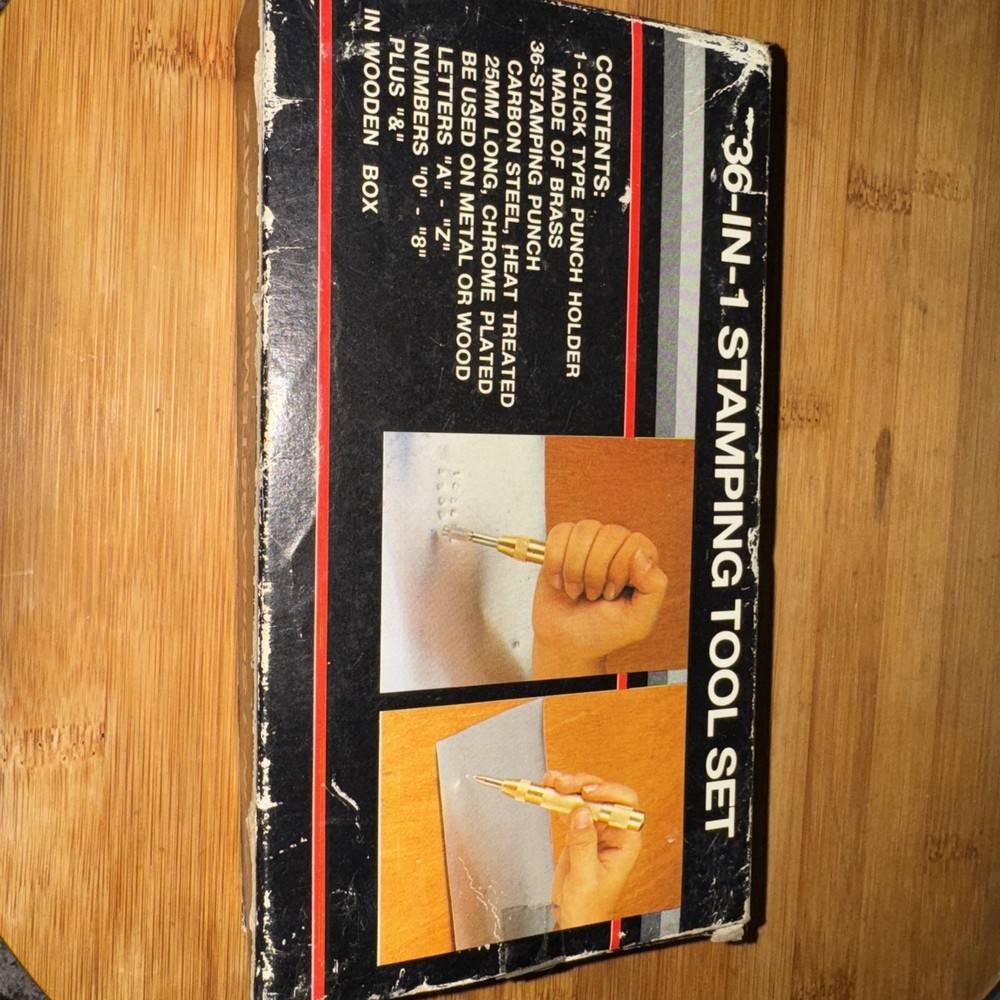 36-1 Stamping Tool Set