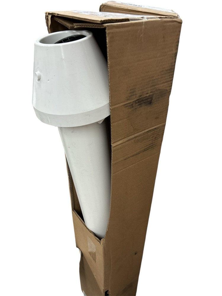 Noritz PVC-3CT 3" x 32" PVC Concentric Termination FGV CVK w/ Vent Screen