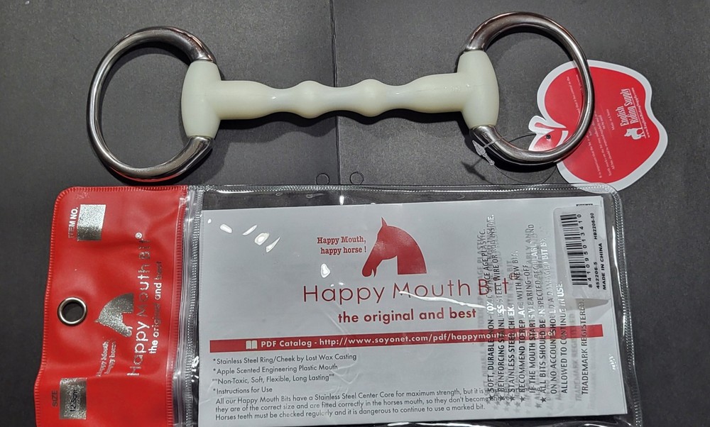Happy Mouth Eggbutt Ring BIt  5 inch