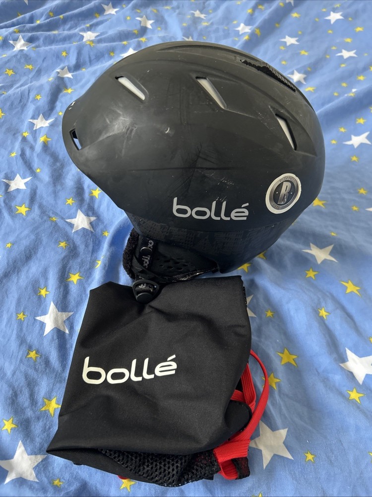 Bollé Black Ski/Snowboard Helmet Size Medium (58-61cm)