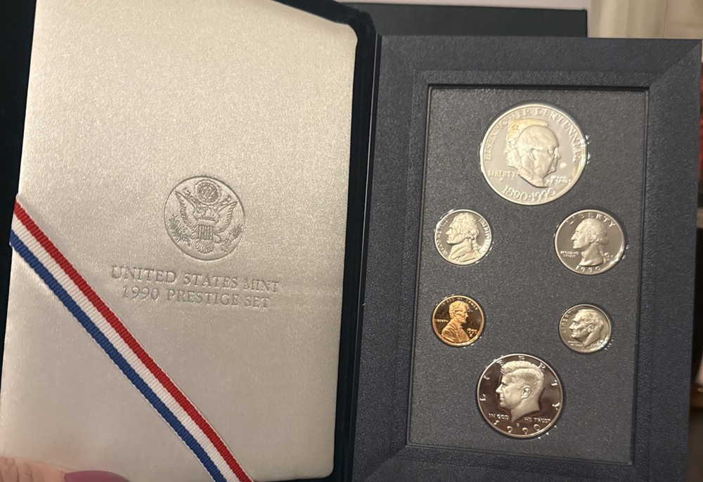 1990 US MINT PRESTIGE PROOF SET w/ OGP & COA