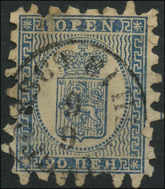 Finland Scott #9 Used F Stamp