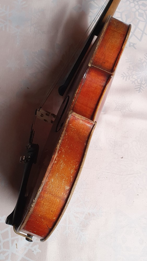 nicely flamed & old 3/4 Violin violon