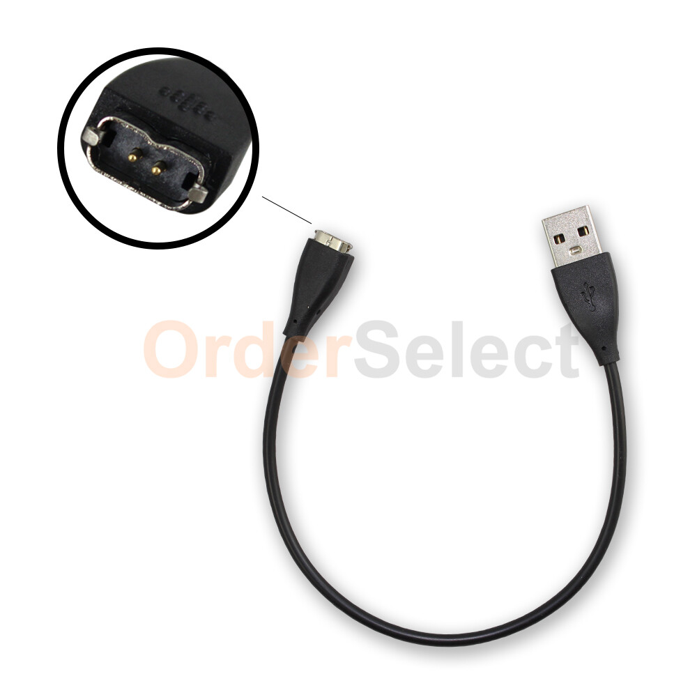 USB Charger For Fitbit Charge HR Smart Watch Tracker Sync Cord Charging Cable