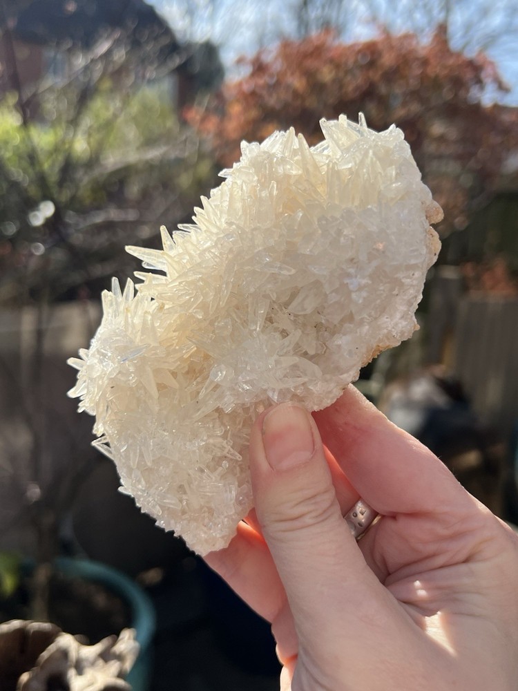 Calcite Spiky Cluster Crystal Patterns 250g 4