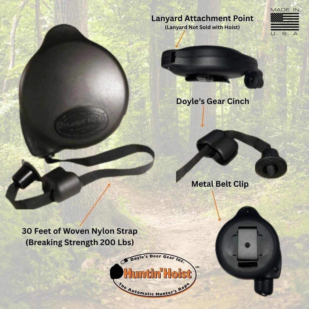 Ascending Accessory for Saddle Hunting | 30ft Strap/-