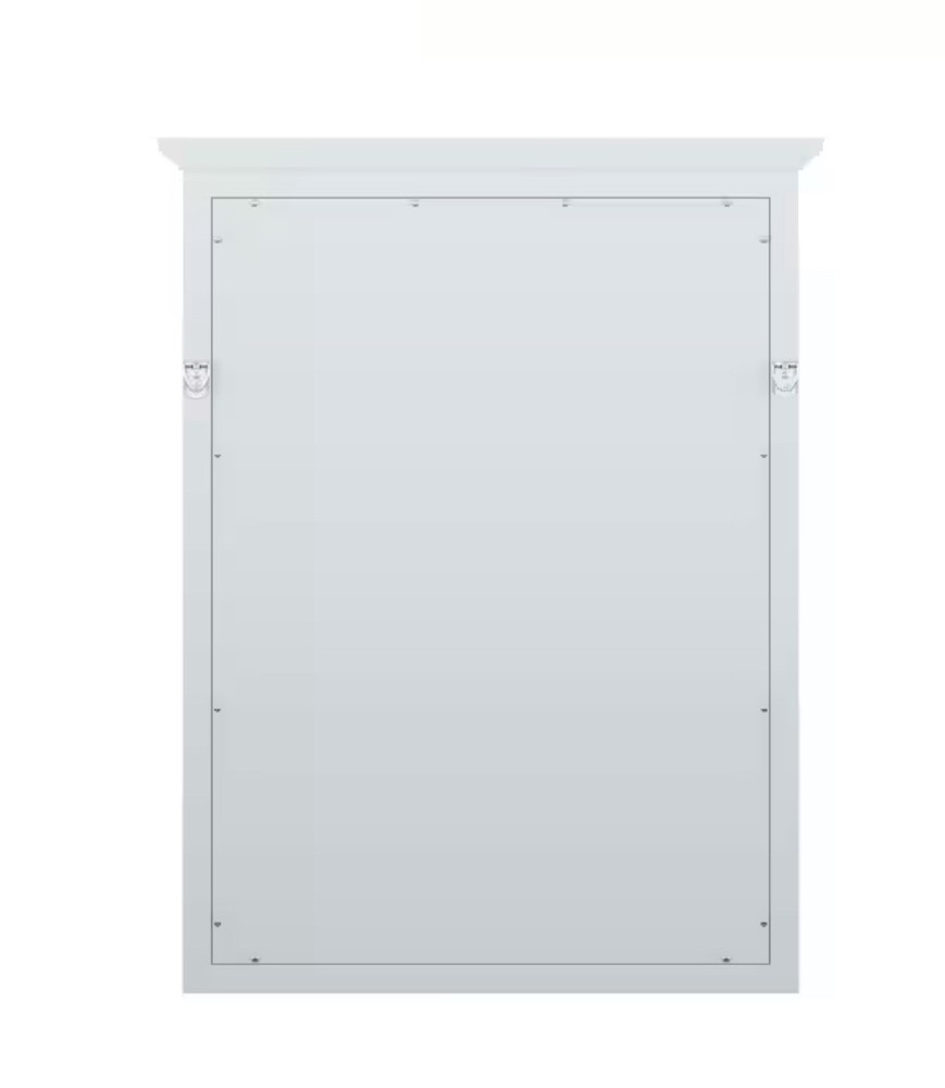 🔥Home Decorators Collection Everett 24”W x 32”H Rectangular Wood Vanity Mirror