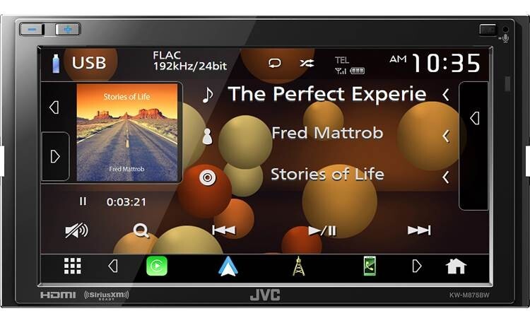 JVC KW-M875BW 6.8" Digital Multimedia Receiver