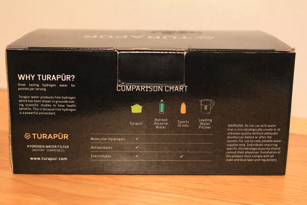 New Turapur Hydrogen Water Filter Maxtra Compatible 3 Filter Value Pack