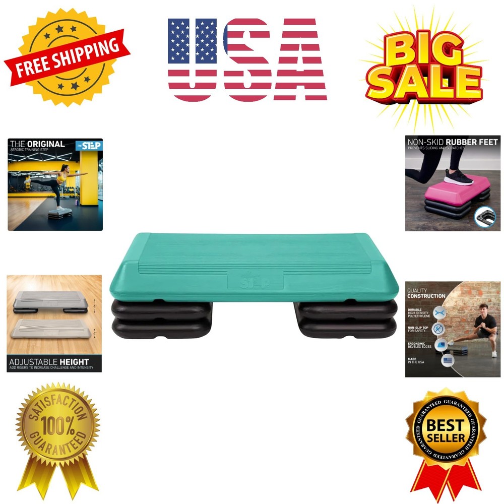 Exercise Step Platform, Circuit Size Stepper for Exercise at Home