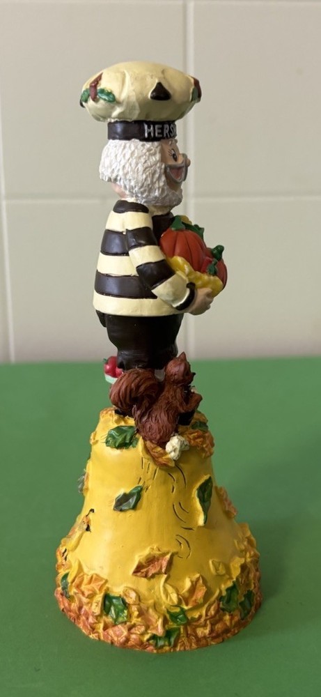 Hershey Chocolate Autumn Fall 2000 Fun Elf 5.5” Kurt Adler Bell