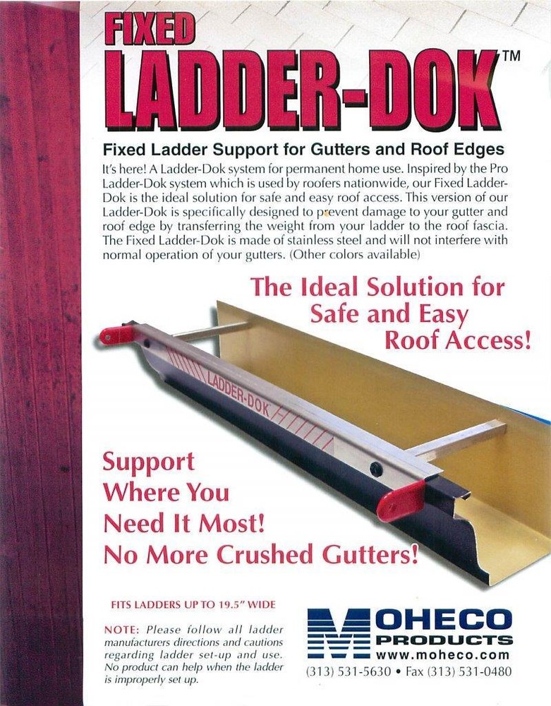 Fixed Ladder-Dok ladder support