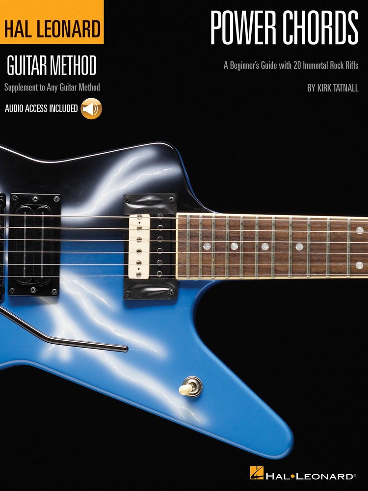 Hal Leonard Guitar Method Power Chords for Beginner Guide Book Online Audio