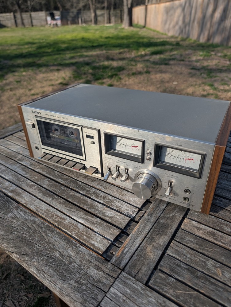SONY TC-K4A CASSETTE DECK HIFI SEPARATE Parts Only, Powers On