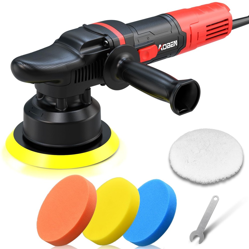 Car Buffer Polisher,6 inch Dual Action Polisher,Random Buffer Polisher kit with