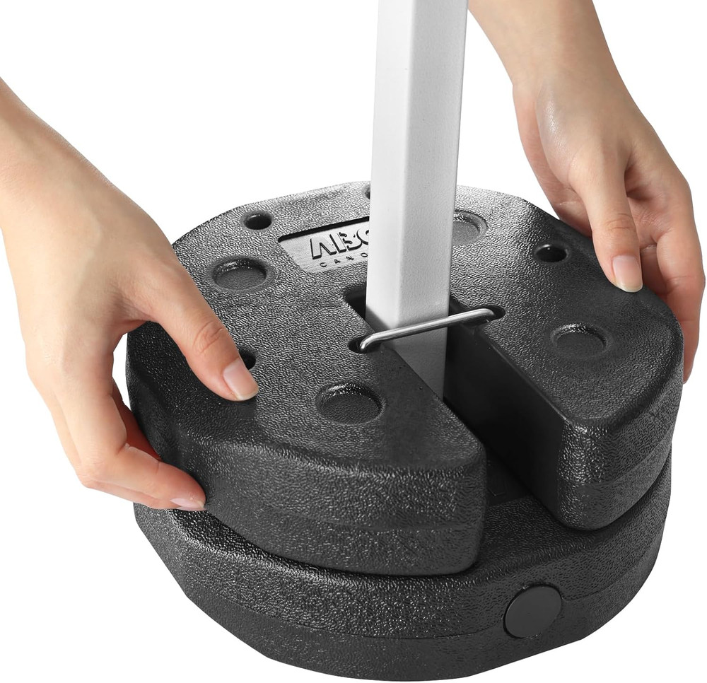 Easy Canopy Weights with Lock Design for Wind Resistance, No Sliding, Stably Sec