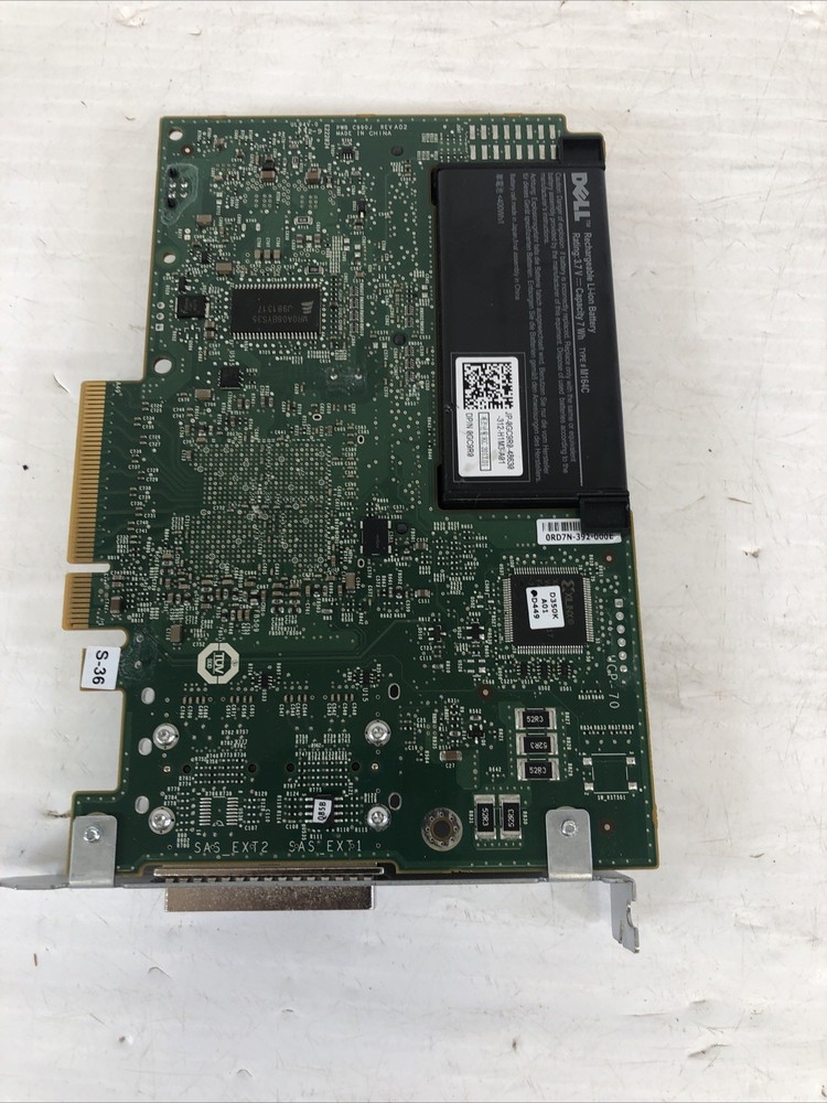 Dell D90PG Perc H800 SAS Raid Controller with 1Gb Cache & battery