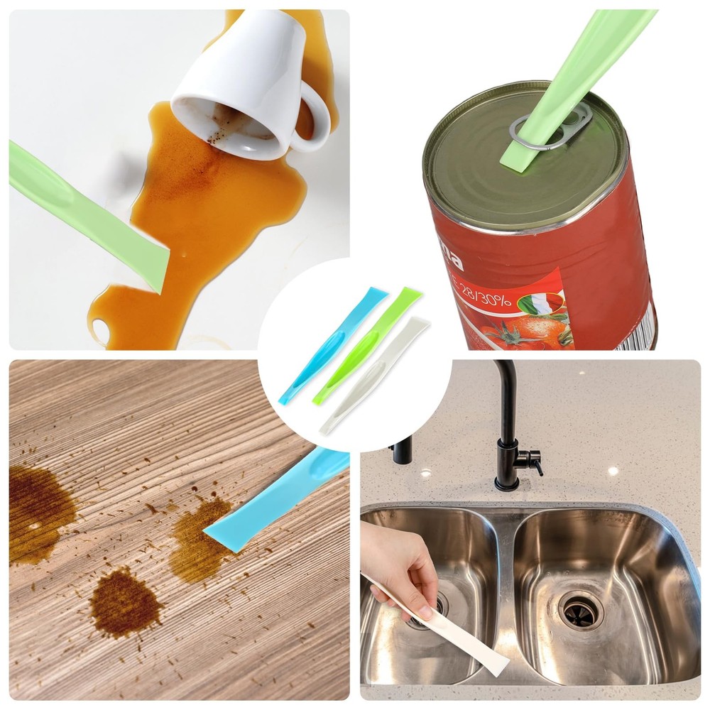 2 in 1 Plastic Scraper Tool,Multi-purpose No-Scratch Scraping Tools Small Scr...