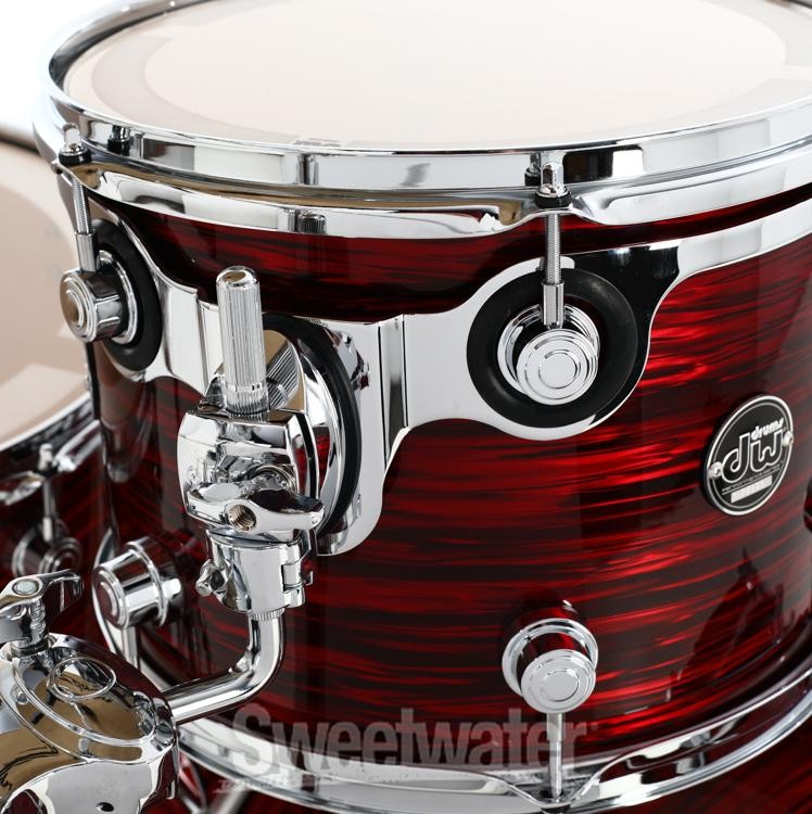DW Performance Series 4-piece Shell Pack with 22-inch Bass Drum - Antique Ruby