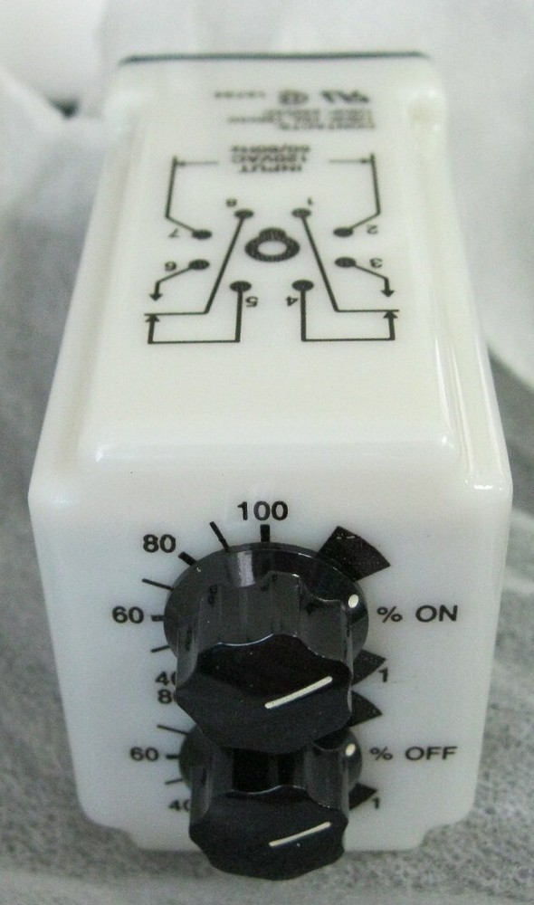 Dayton 1A366E Time Delay Relay 0.1-10 Sec.