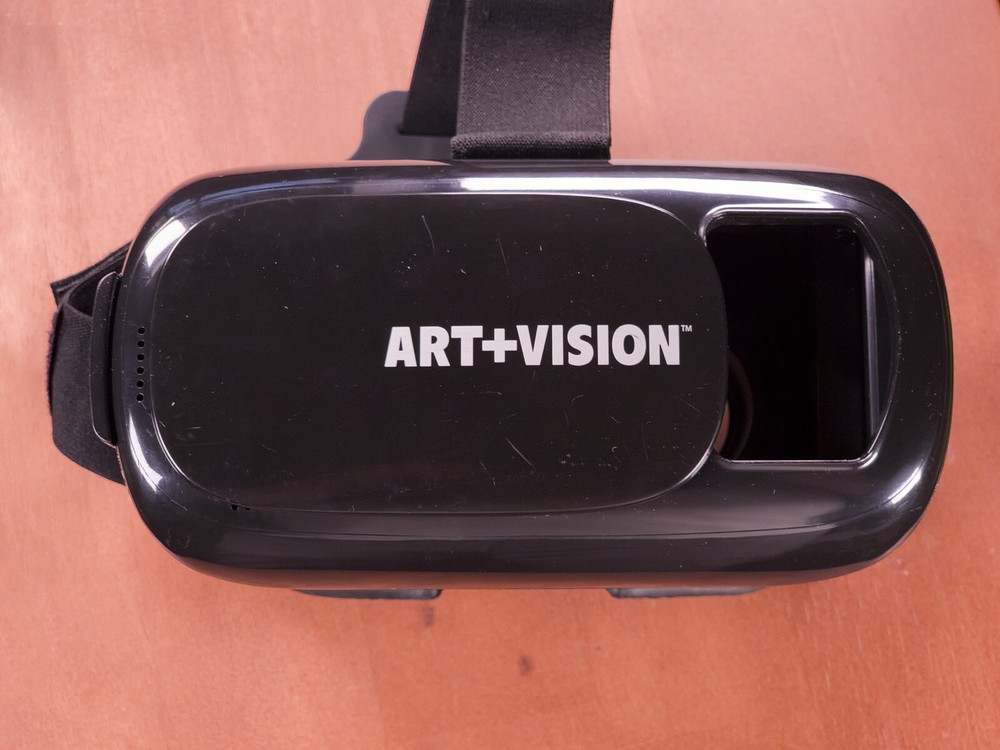 Art+Vision VR Virtual Reality Headset for Android and iPhone (No Earbuds) AS IS