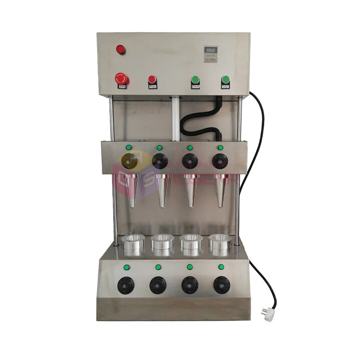 Commercial Pizza Cone Forming Making Maker Machine + Rotational PizzaOven.