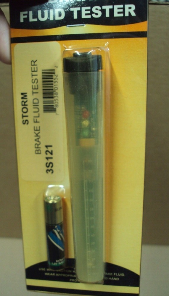 RoHS CONFORM ~ 3S121 ~ STORM : BRAKE FLUID TESTER