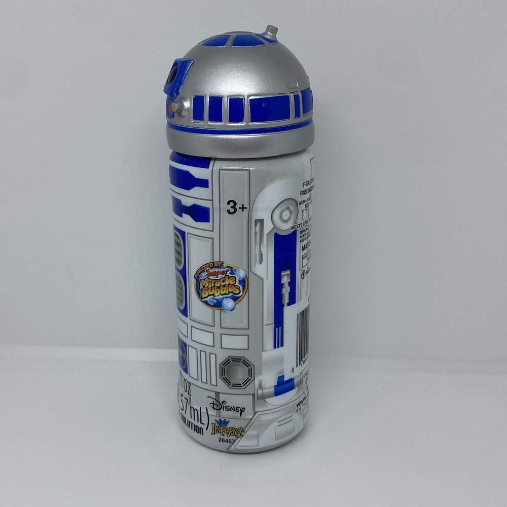 (3) Star Wars Disney Bubble Solution Vader Phasma R2-D2 Gift Easter Basket Party