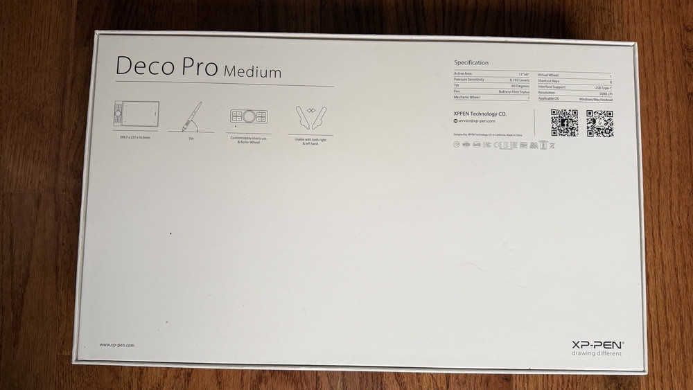 XP-Pen Deco Pro Medium Graphics Drawing Tablet