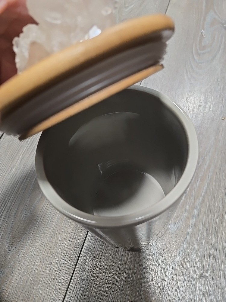 Crystal Top Canister