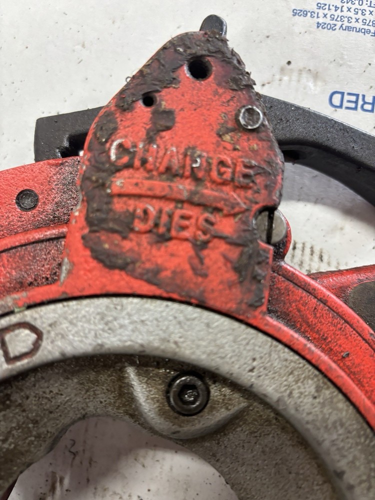RIDGID 816 817 Semi Automatic Diameter Threading Machine Die Head