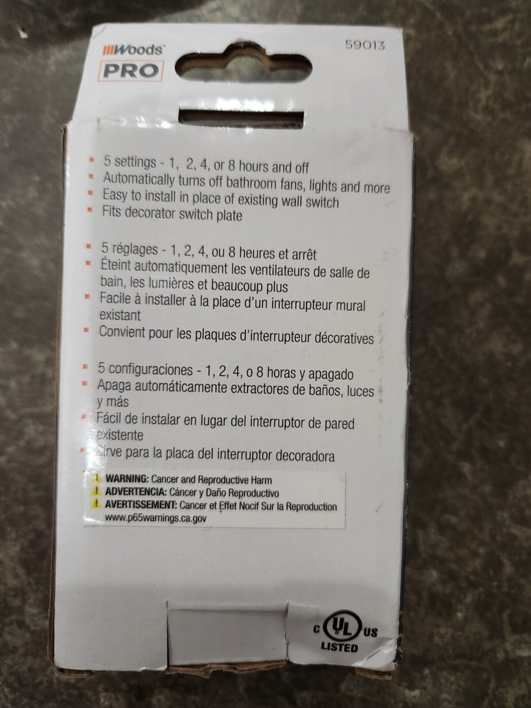 Woods 59013Countdown Time --59013