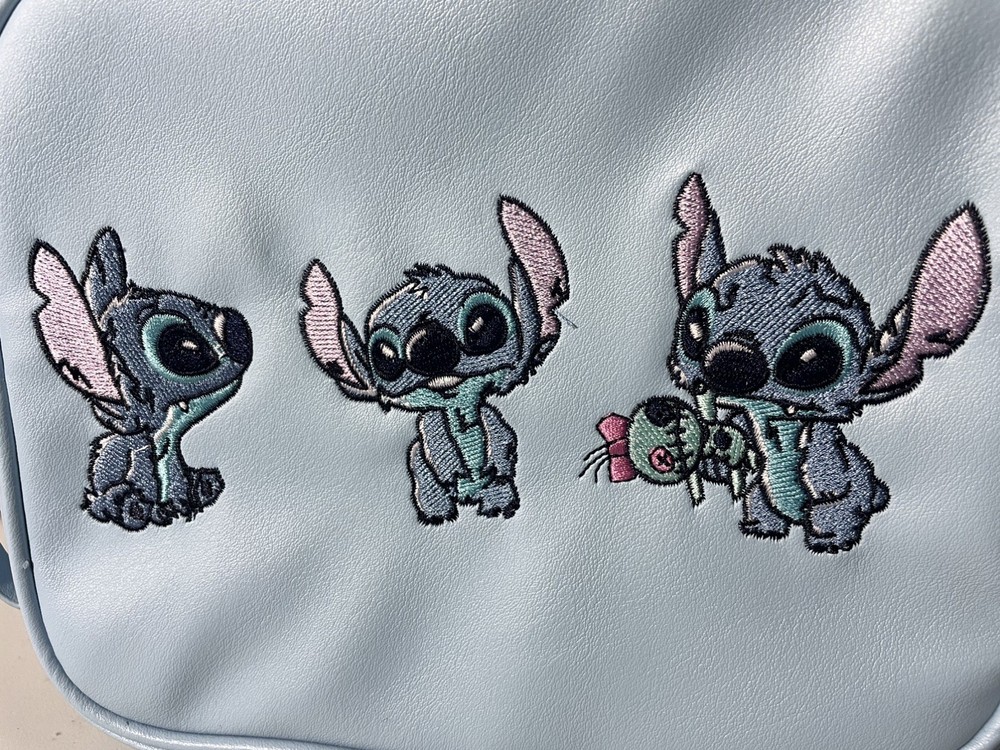 DISNEY STITCH BLUE SKETCH LARGE BACKPACK PRIMARK BNWT