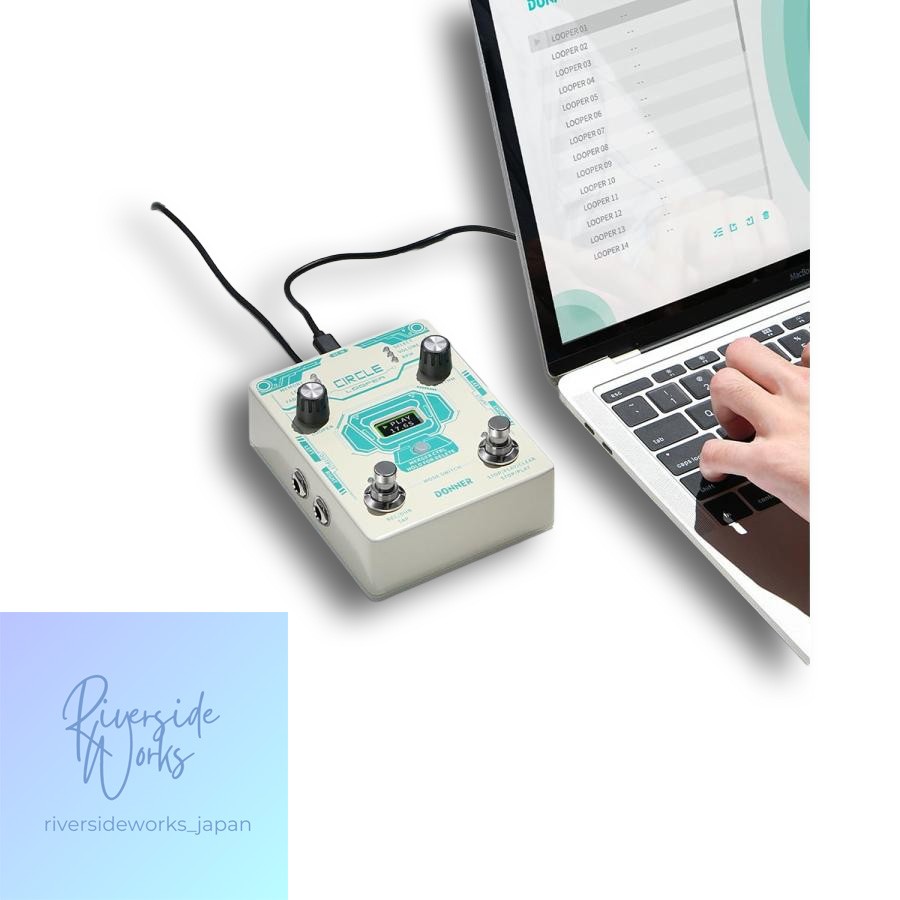 Donner Circle Looper Effect Pedal Looper for Guitar