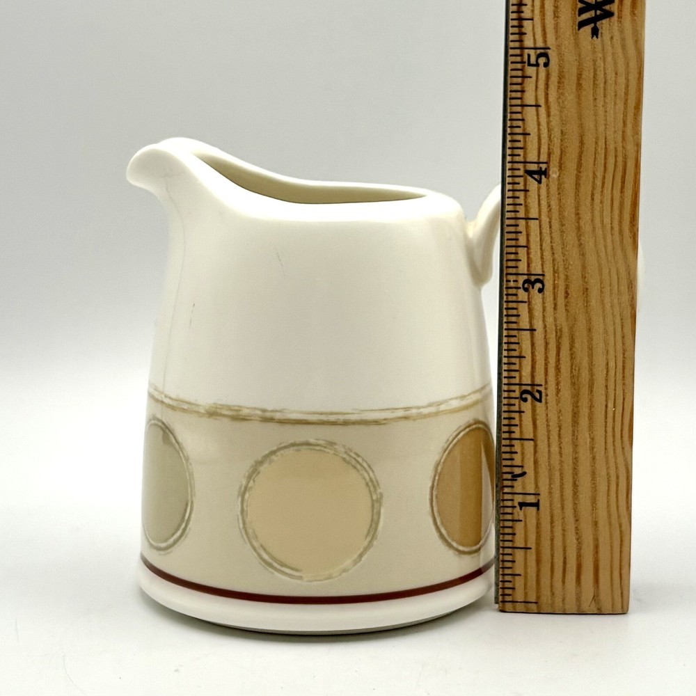 Mocha Java Cream Pitcher Noritake Ambience Pattern 7989